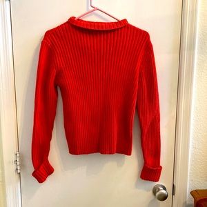 Anne Taylor Sweater Mock Neck size L